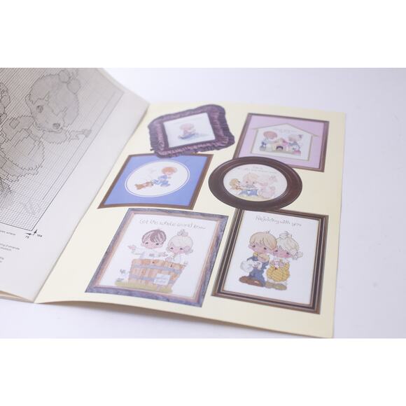 Precious Moments, Counted Crosstitch, Religious, Funny Scenes, Christian, Craft - Picture 5 of 5